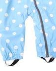 Colour Change Polkadot Rain Suit Blue