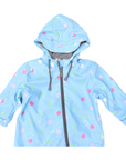 Colour Change Polkadot Rain Suit Blue