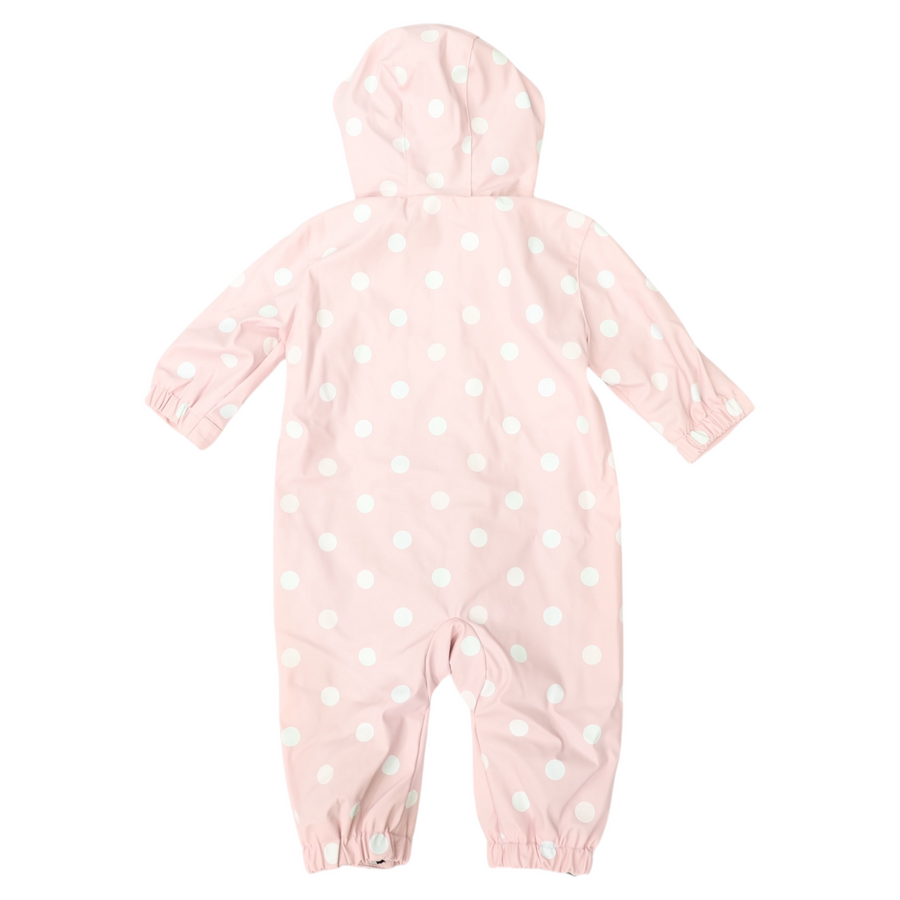 Colour Change Polkadot Rain Suit Pink