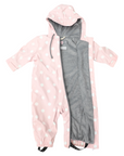 Colour Change Polkadot Rain Suit Pink