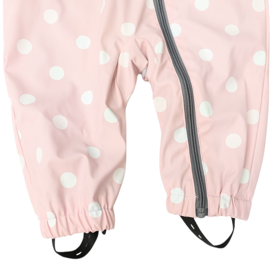 Colour Change Polkadot Rain Suit Pink