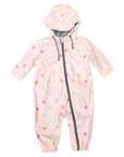 Colour Change Polkadot Rain Suit Pink