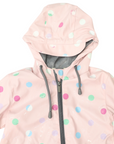 Colour Change Polkadot Rain Suit Pink