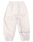 Waterproof Rain Pant with Drawstring & Elastic Foot Strap Grey