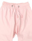 Waterproof Rain Pant with Drawstring & Elastic Foot Strap Pink