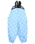 Polka Colour Change Waterproof Overall Blue