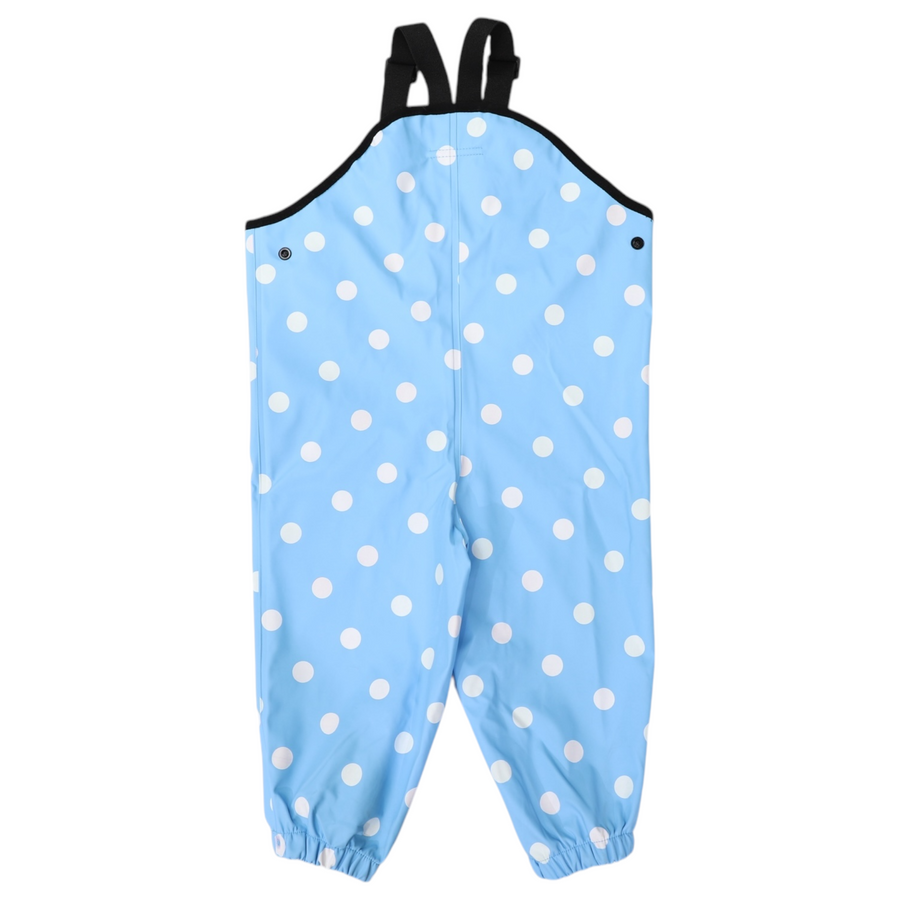 Polka Colour Change Waterproof Overall Blue