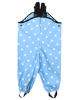 Polka Colour Change Waterproof Overall Blue