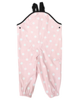 Polka Colour Change Waterproof Overall Pink