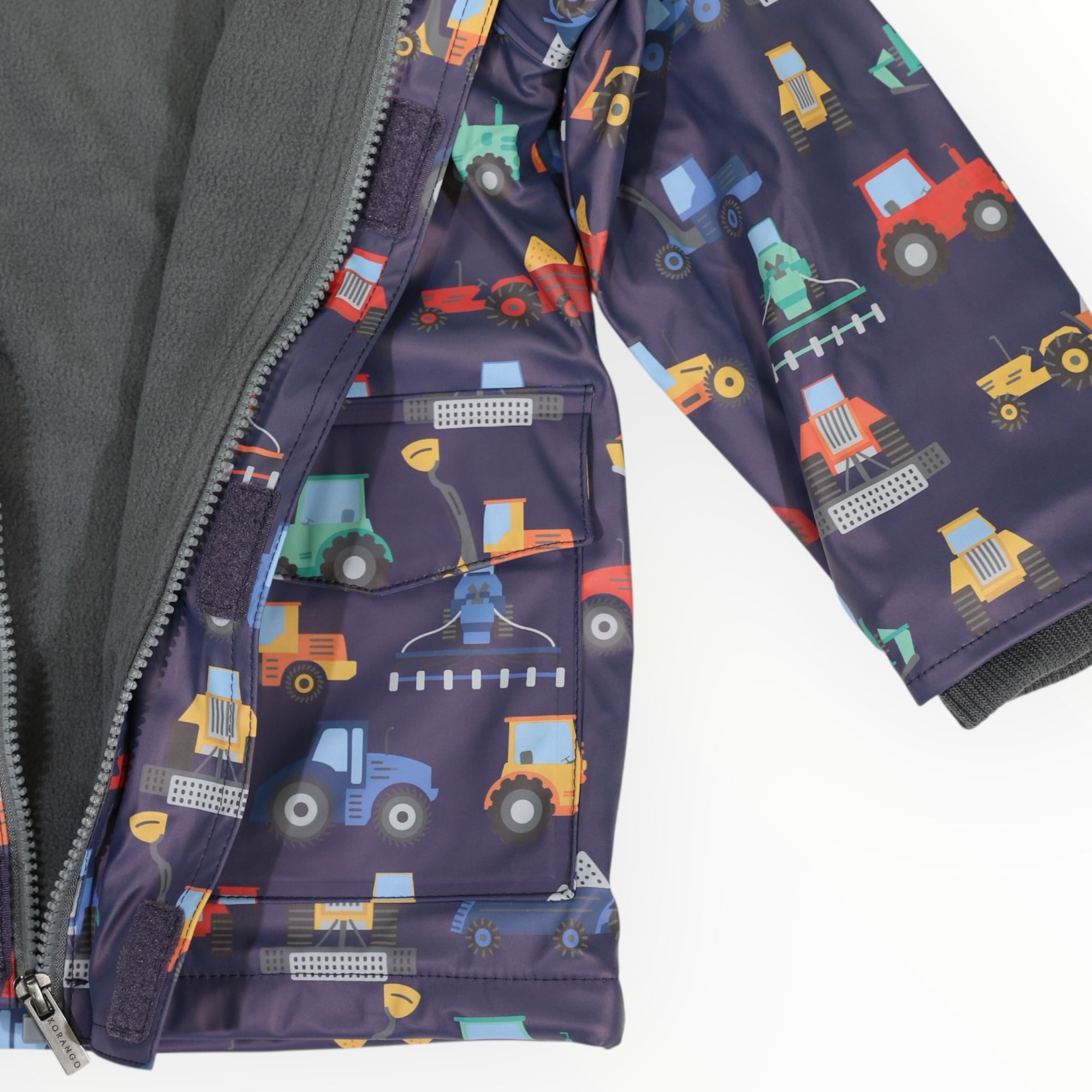 On The Farm Raincoat Navy