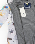 Australian Animal Printed Rainsuit Grey