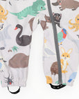 Australian Animal Printed Rainsuit Grey