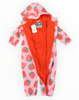 Strawberries & Sprinkles Rainsuit Pink