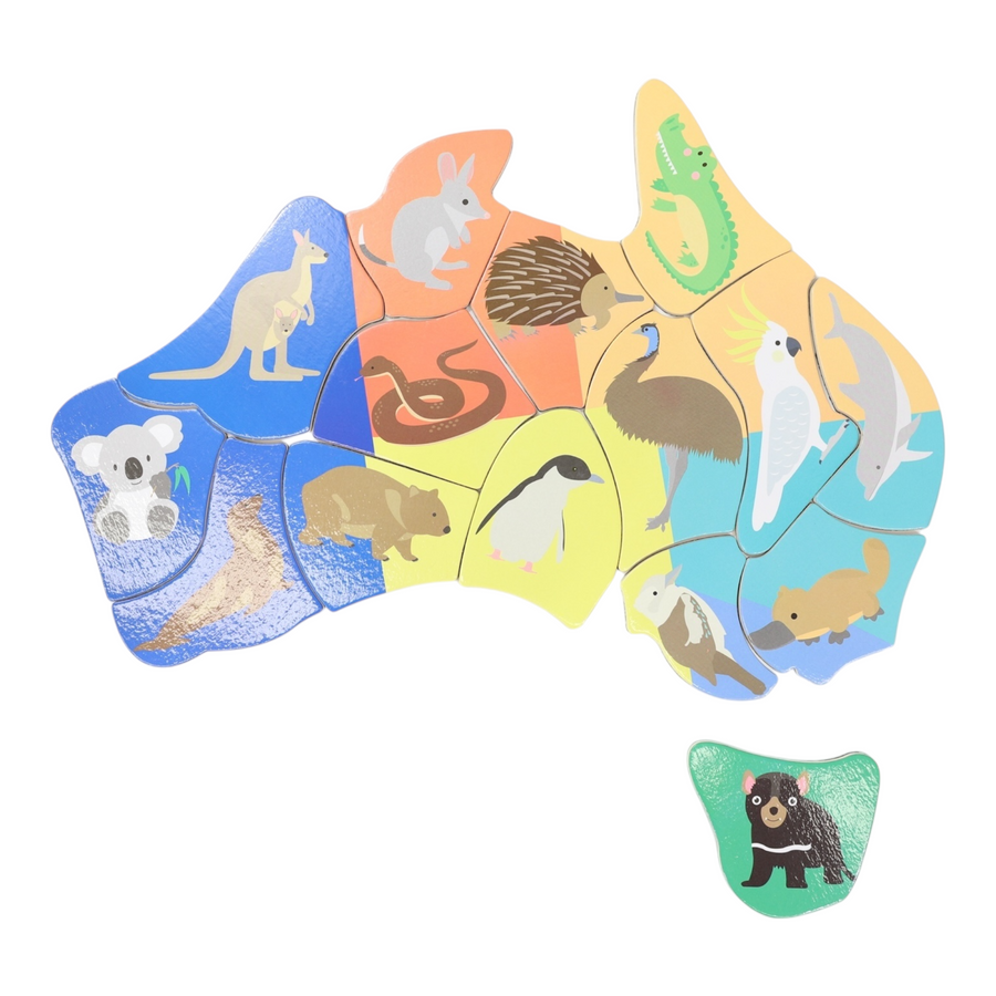 Australian Animal Magnets and Puzzle