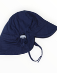 Cotton Legionnaires Sun Hat Navy