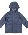 Plain Raincoat Navy