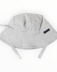Cotton Sun Hat Grey Marle