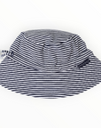 Cotton Sun Hat Navy Stripe