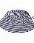 Cotton Sun Hat Navy Stripe