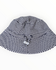 Cotton Sun Hat Navy Stripe