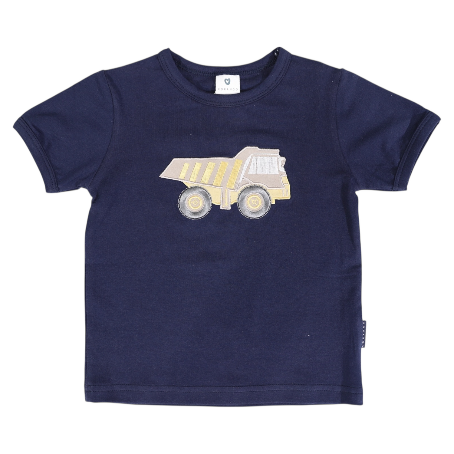 Truck Applique Tee Navy
