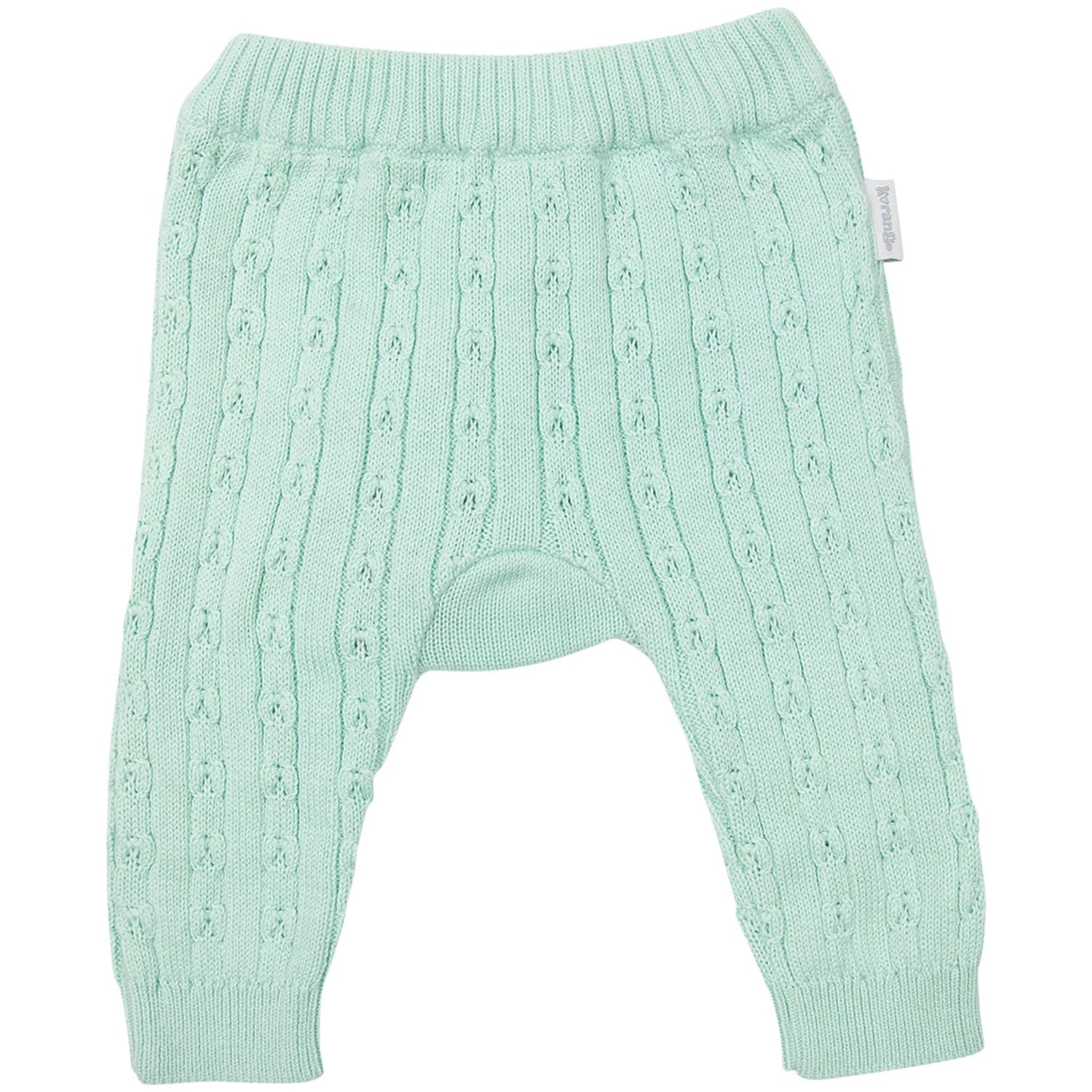 Fine Cable Knit Legging Mint
