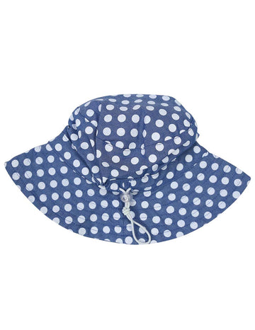 Polka Dot Hat Dark