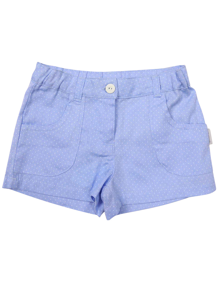 Blue Spotted Shorts