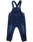 Stretch Denim Overall Dark