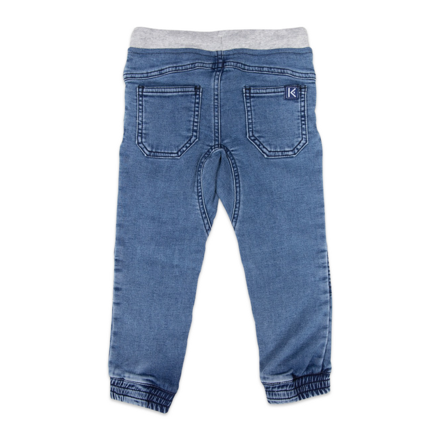 Drawstring Stretch Denim Jean Light