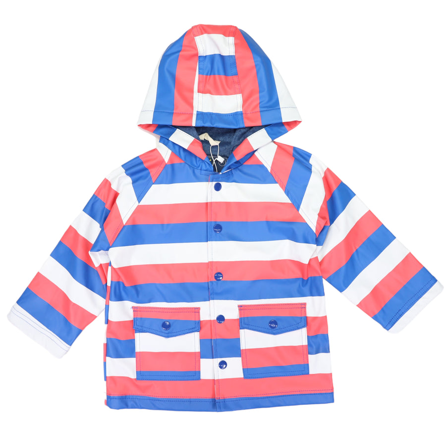 Rainwear Blue Stripe Raincoat