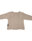Textured Knit Jacket Ivory