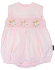 Unicorn Smocked Sunsuit Light Pink