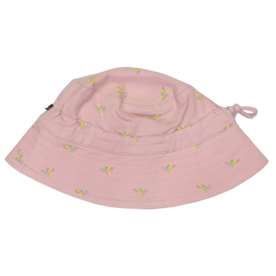 Unicorn Cotton Sun Hat Dusty Pink