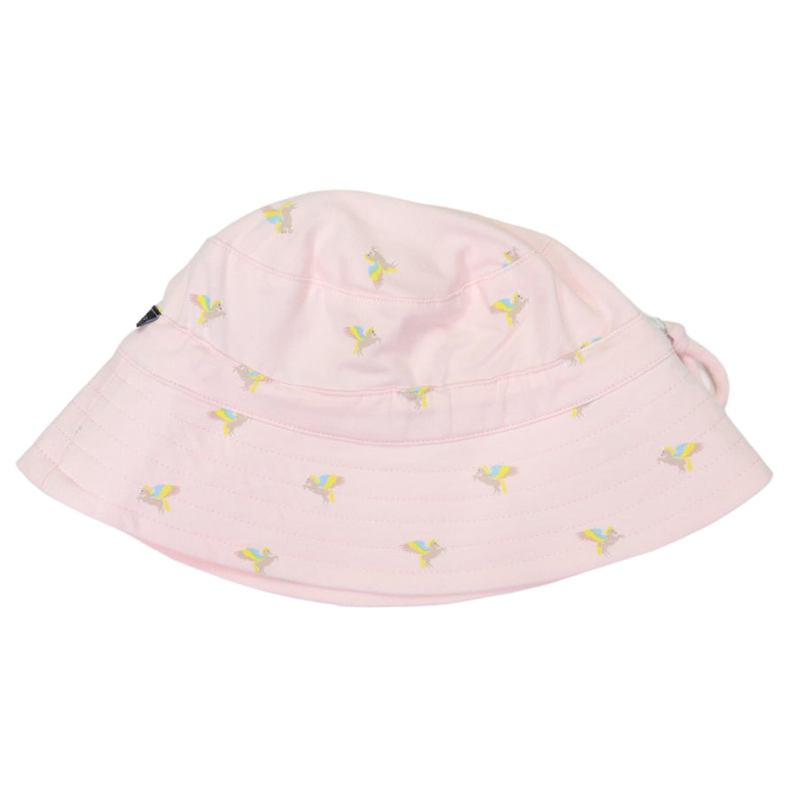 Unicorn Cotton Sun Hat Light Pink