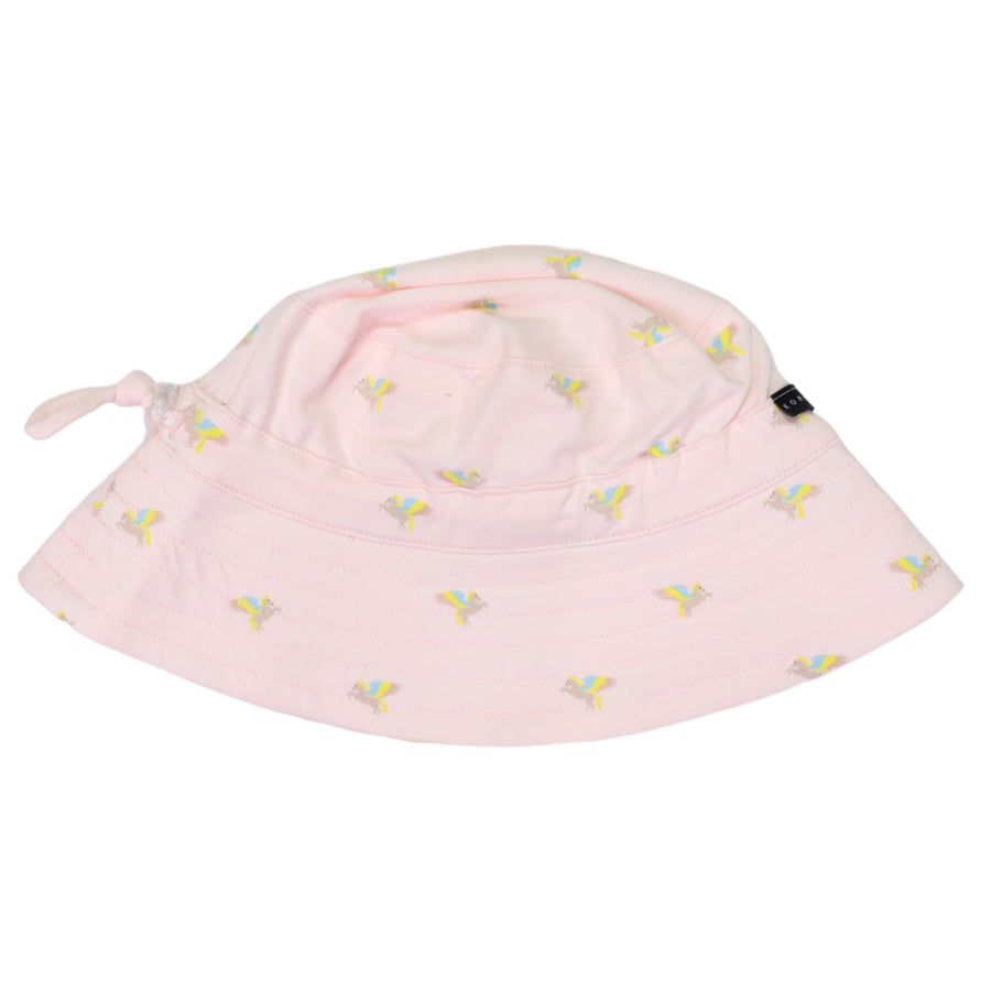 Unicorn Cotton Sun Hat Light Pink