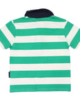 Striped Polo Green Stripe