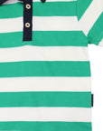 Striped Polo Green Stripe