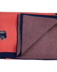 Kombi Van Knit Blanket Red