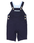 Contrast Twill Overall Navy