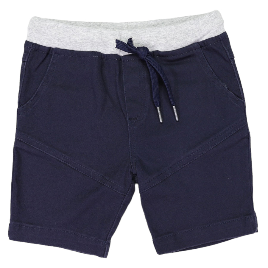 Stretch Twill Short Navy