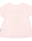 Top with Flower Applique Light Pink