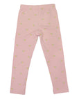 Unicorn Print Legging Dusty Pink