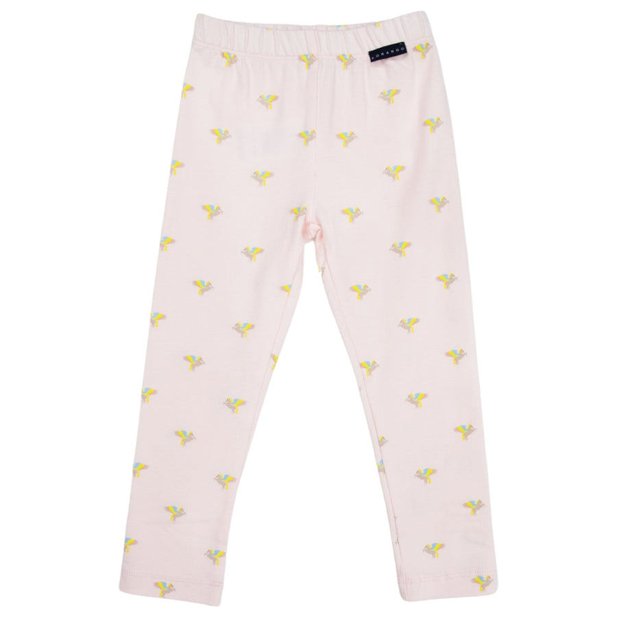 Unicorn Print Legging Light Pink