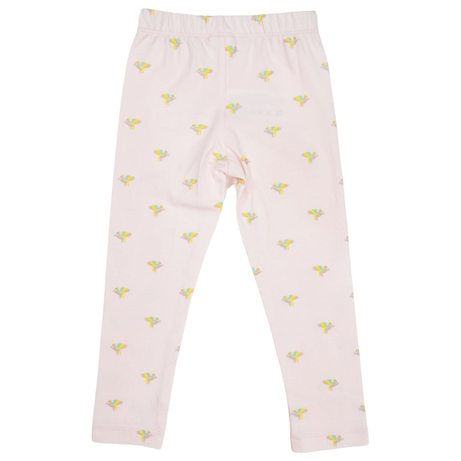 Unicorn Print Legging Light Pink