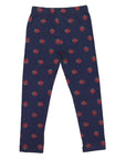 Strawberry Print Legging Navy