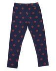 Strawberry Print Legging Navy