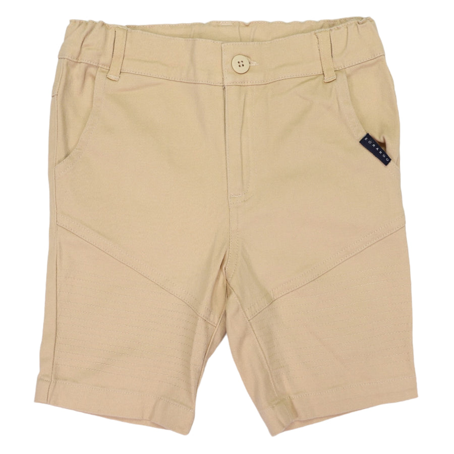 Stretch Cotton Twill Short Sheepskin