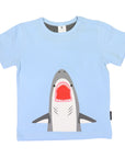 Shark Print Tee Blue