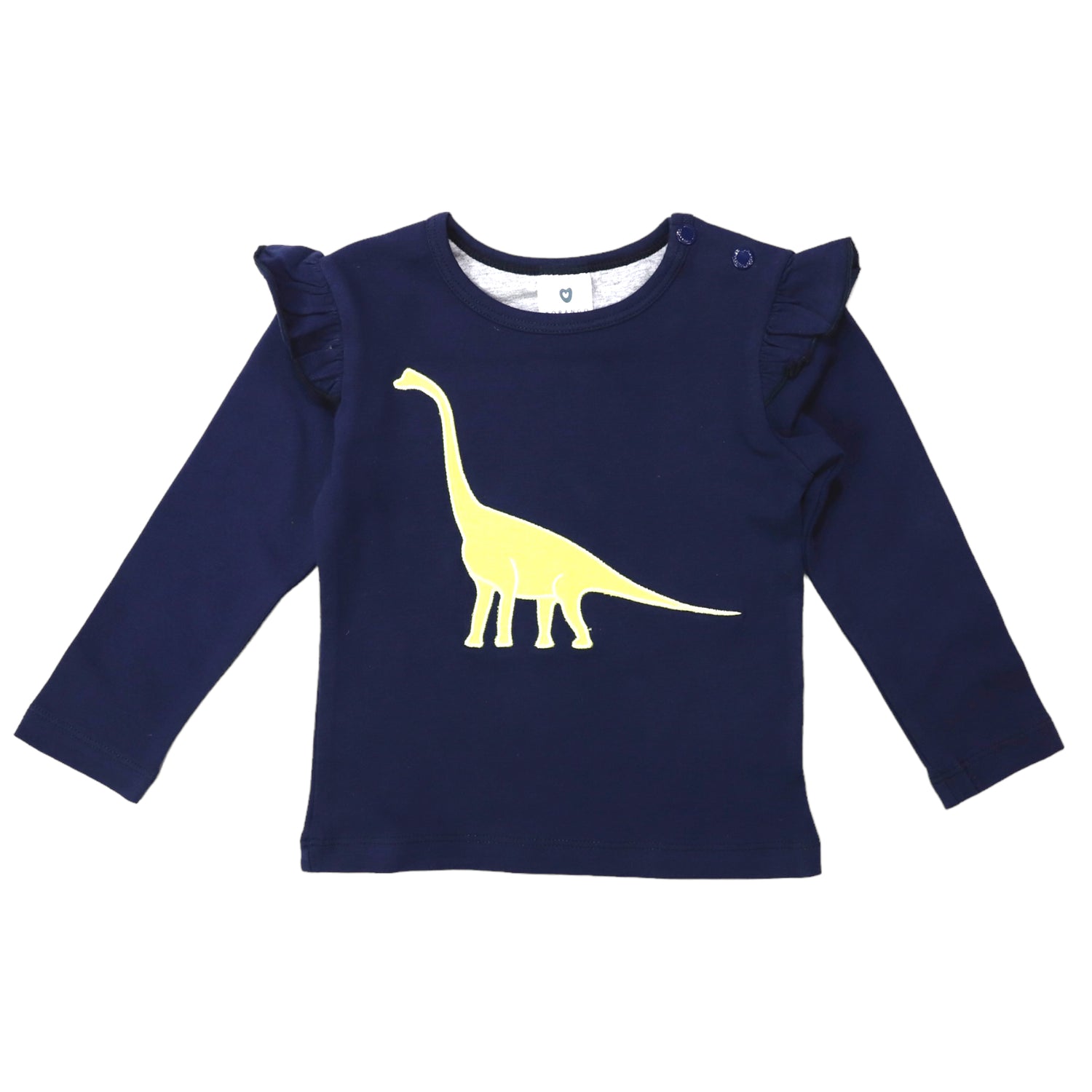 Top with Brachiosaurus Applique Navy